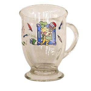 Disney Winnie The Pooh Drinking Glass. CUP. What’s Cooking?